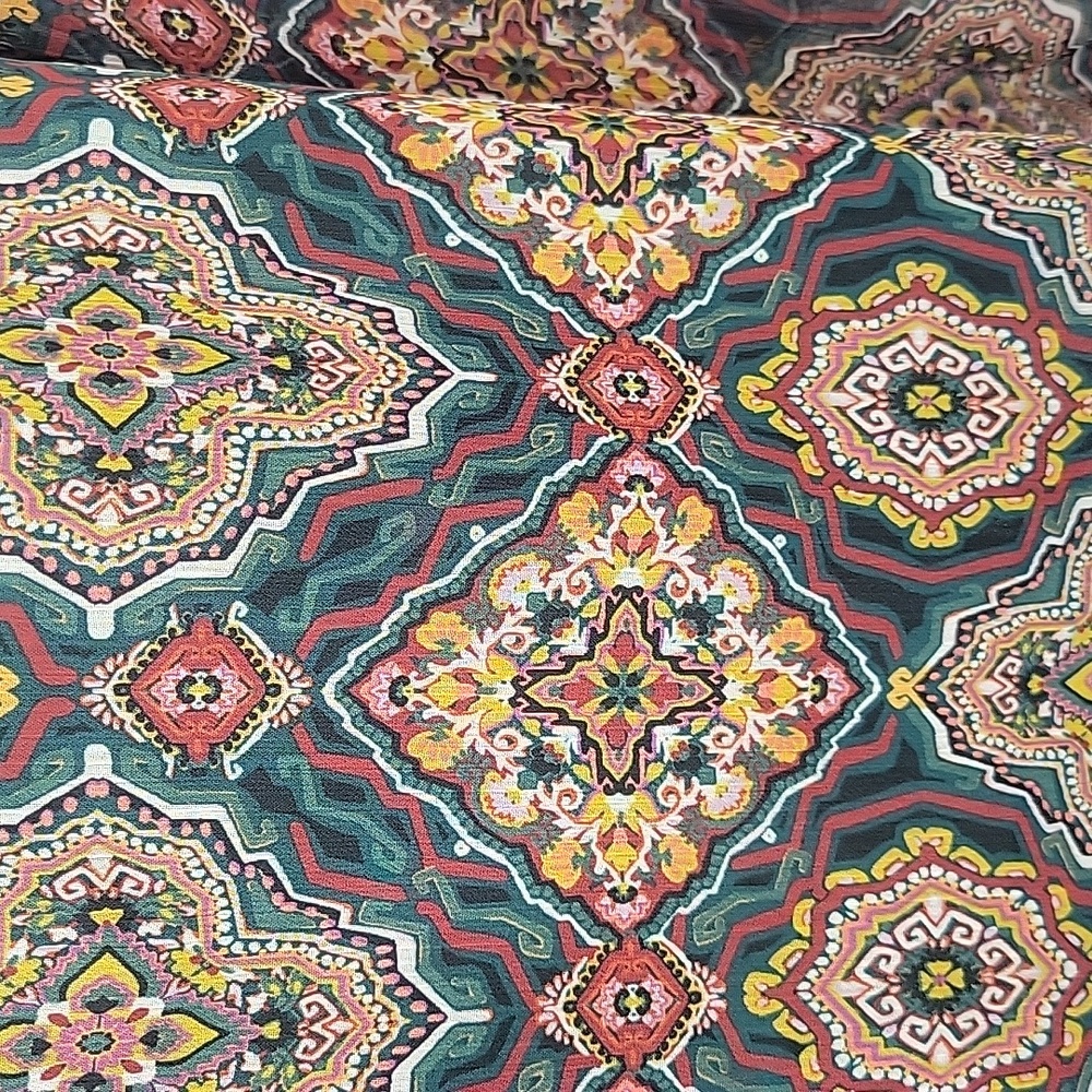 Loft Multicolor Patterned Blouse Xs - image 3